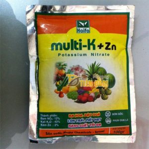 Phân bón dinh dưỡng ra hoa ,đậu quả Multi-K+Zn nhập khẩu Israel - T38