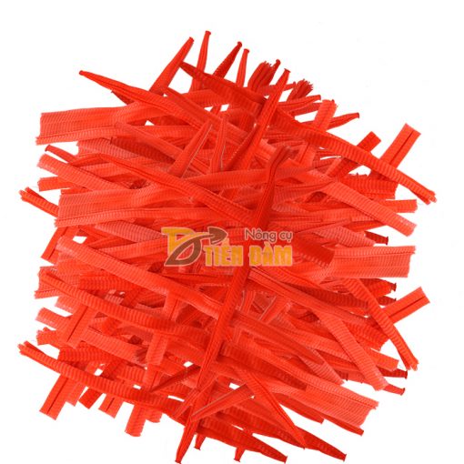 1kg Túi lưới nhựa đỏ dài 25cm