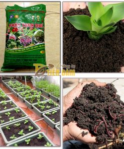 Phân bón dinh dưỡng cho cây trồng Trùn Quế – bao 5kg – VTN2