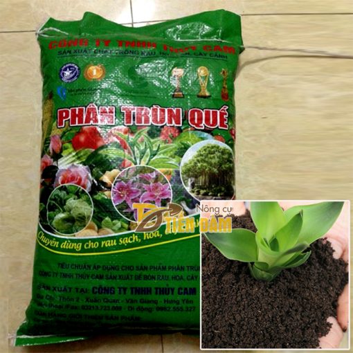 Phân bón dinh dưỡng cho cây trồng Trùn Quế - bao 5kg - VTN2