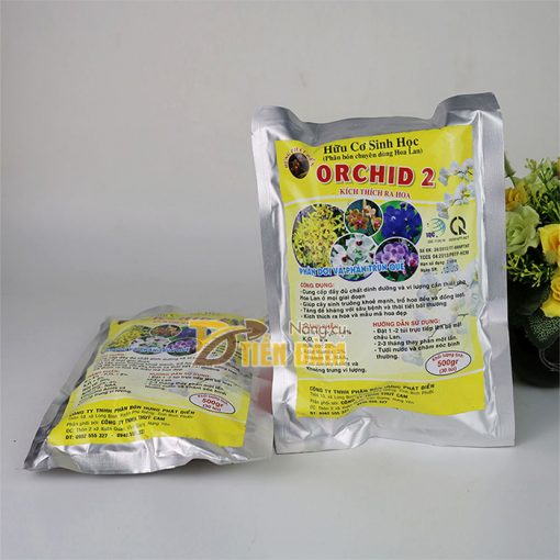 Phân bón dinh dưỡng kích hoa cho lan Orchid 2 - 500g - T110