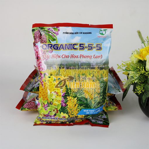 Phân bón hữu cơ tốt rễ , hoa to Organic 5-5-5 - T116