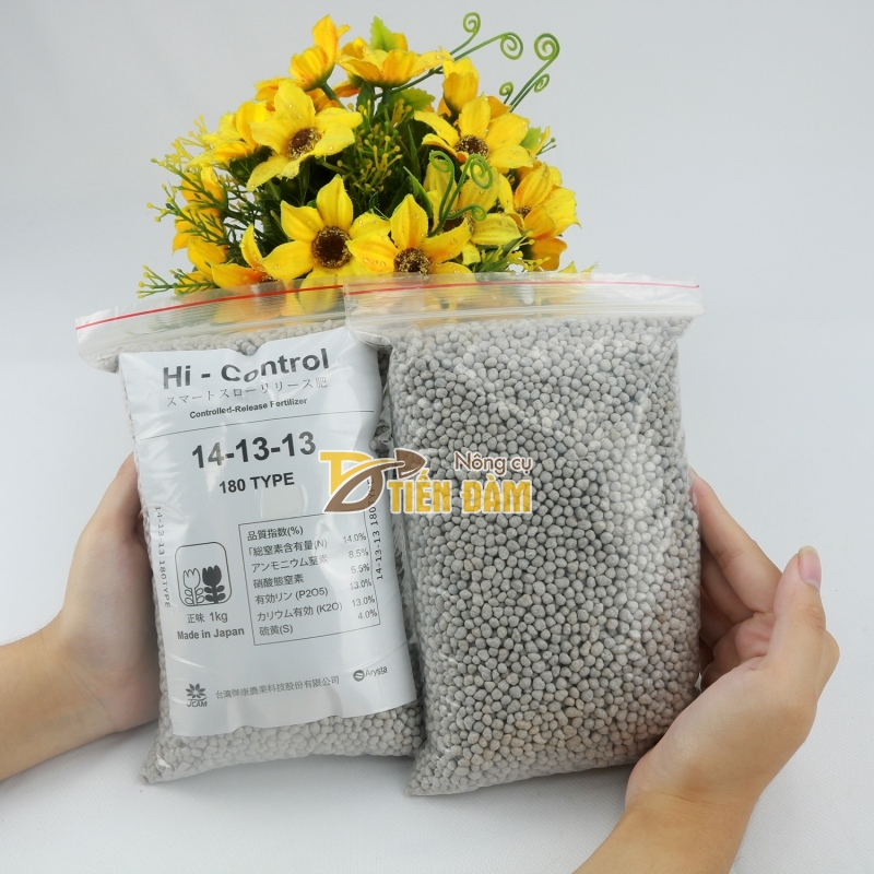 Phân chì tan chậm bón cho hoa Hi-control 1kg - T111