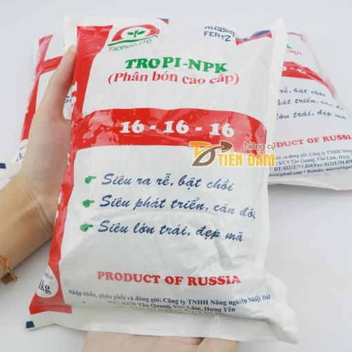 Phân bón gốc kích rễ, bật chồi mạnh Premium 16-16-16 TE - T77