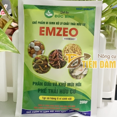 Chế phẩm EMZEO xử lý chất thải hữu cơ