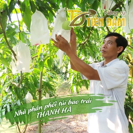 Túi bọc trái cây, túi bảo vệ trái cây Thanh Hà giấy sáp siêu bền 30x35cm
